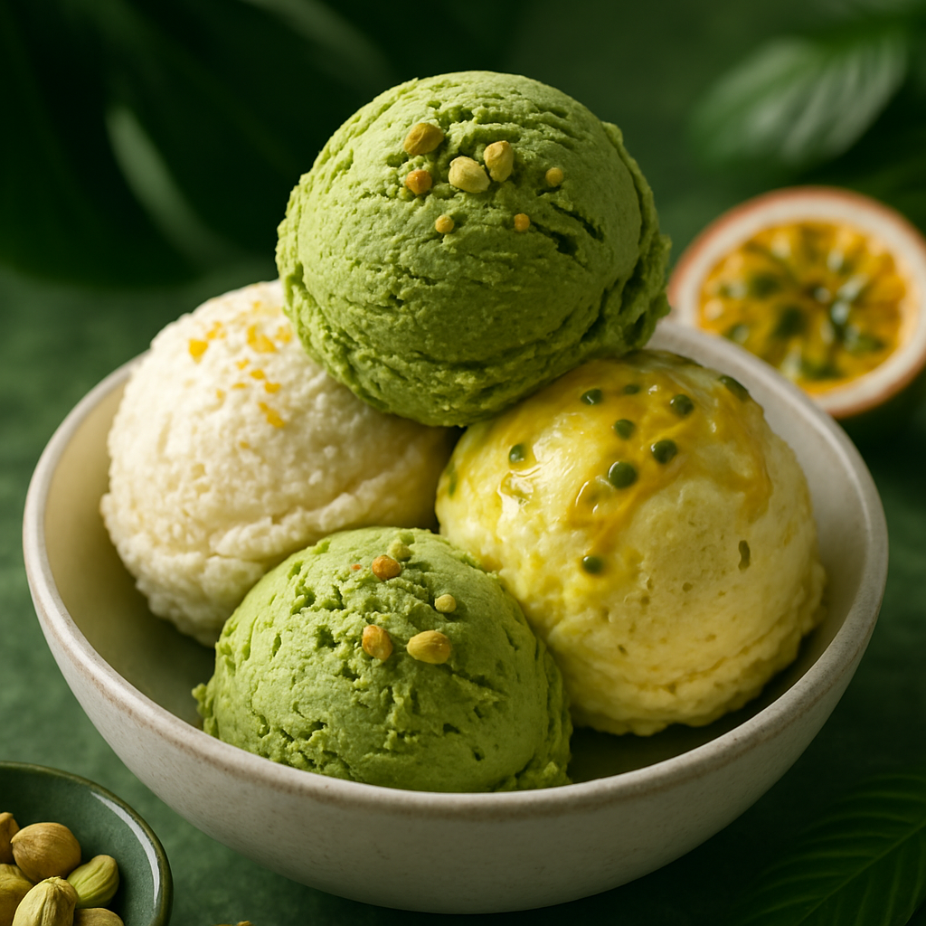 Exotic ice cream